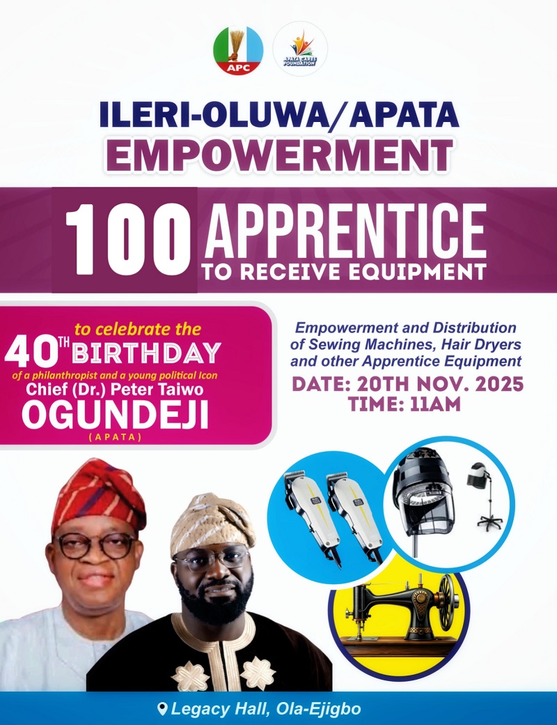 Community Outreach - Apata Cares Foundation